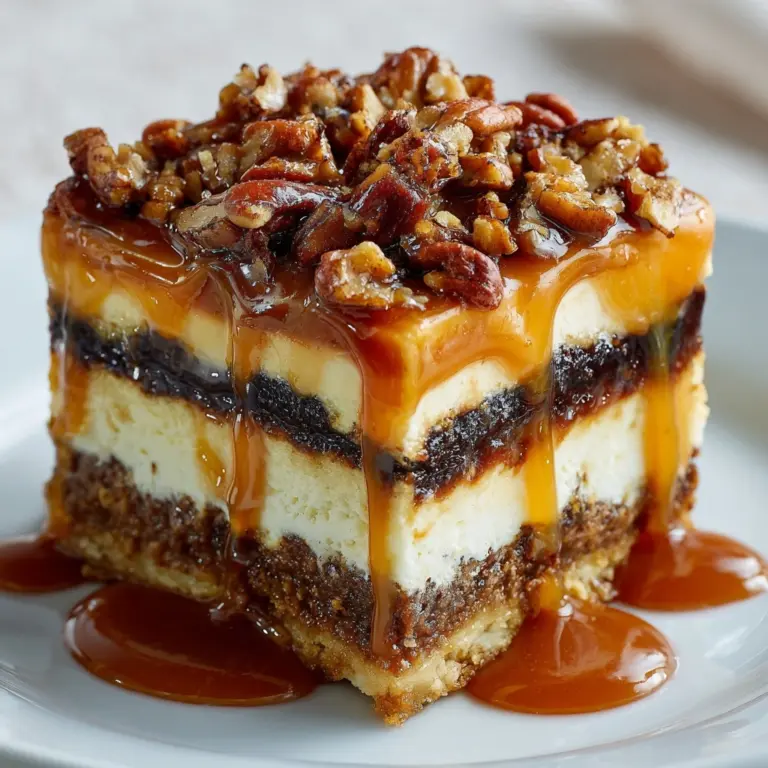 Decadent Pecan Pie Lasagna Recipe