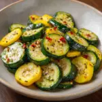 Sautéed Zucchini with Mushrooms and Tomatoes Recipe
