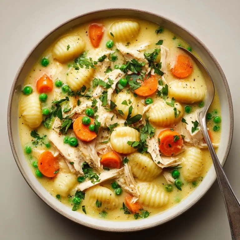 Chicken Pot Pie Gnocchi Recipe