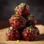 Korean BBQ Meatballs Recipe