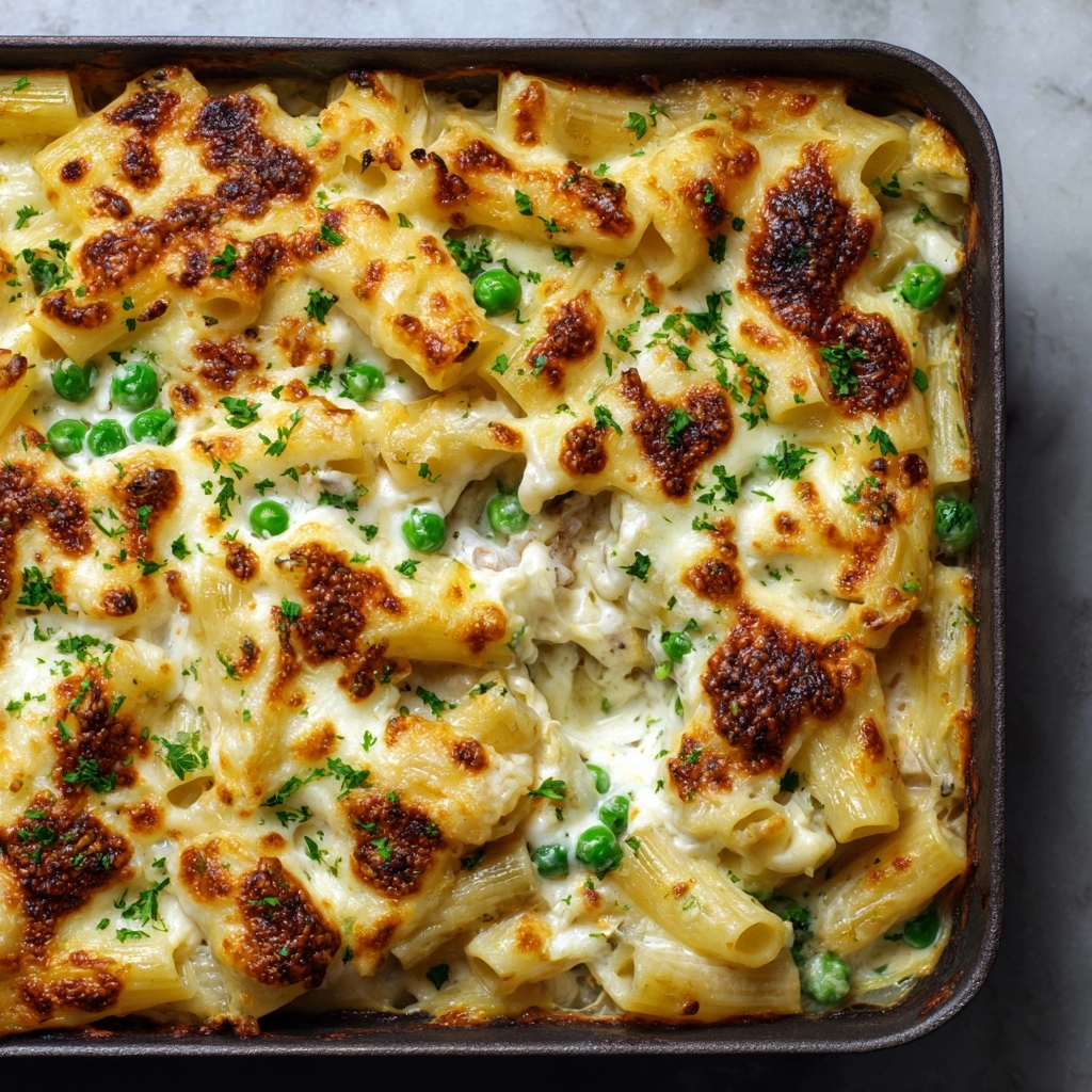 Chicken Alfredo Casserole Recipe - Recipe Image