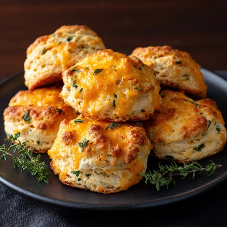 Homemade Cheddar Biscuits Recipe