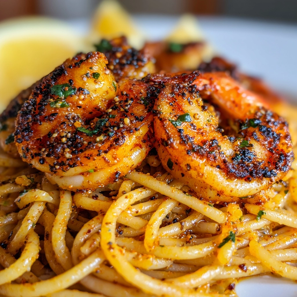 Garlic Shrimp Pasta Recipe - Recipe Image