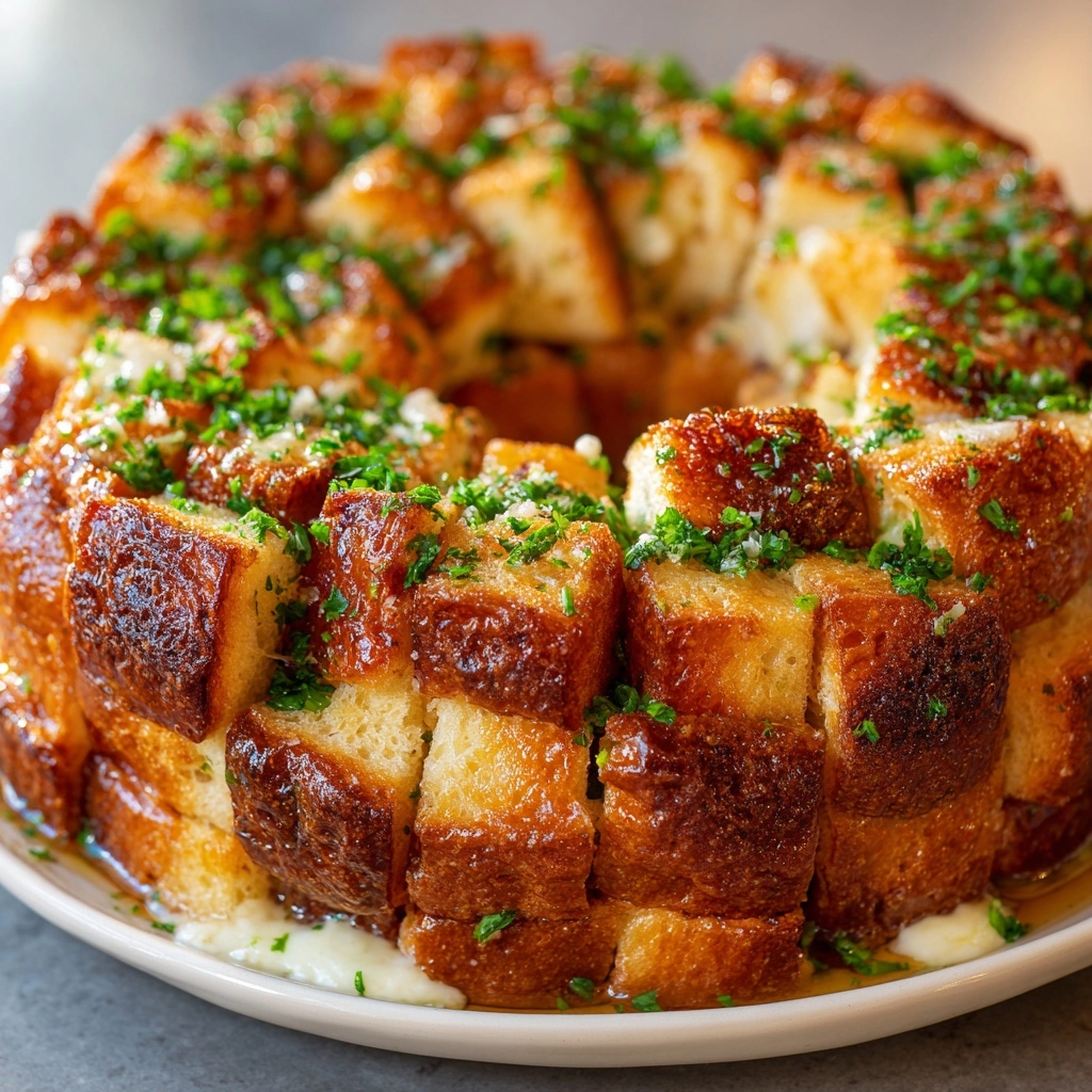 Chicken Alfredo Monkey Bread Recipe - Recipe Image