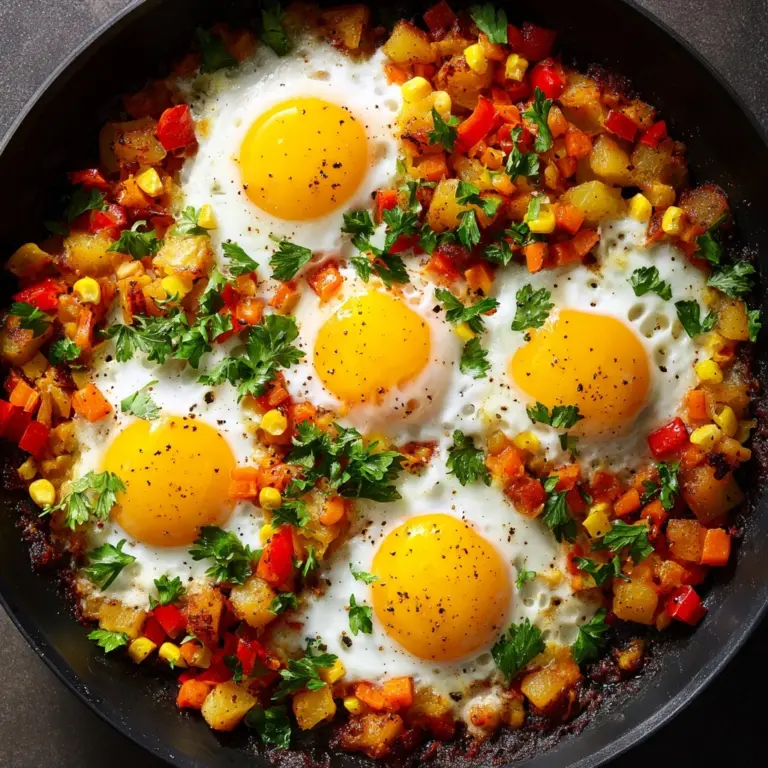 Simple Loaded Breakfast Skillet Recipe