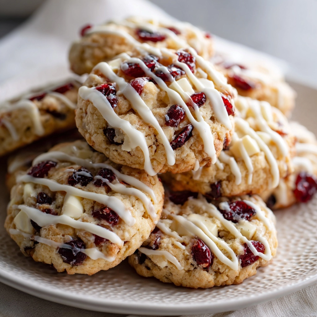White Chocolate Cranberry Orange Cookies Recipe