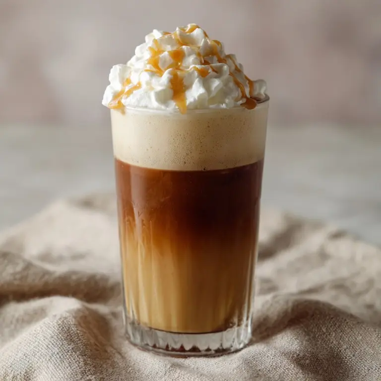 Blended Slushy Iced Coffee Recipe