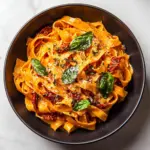 Creamy Sun-Dried Tomato Fettuccine Recipe