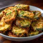 Cheesy Stuffed Fried Pickles Recipe