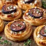 Fig and Goat Cheese Pinwheels Recipe