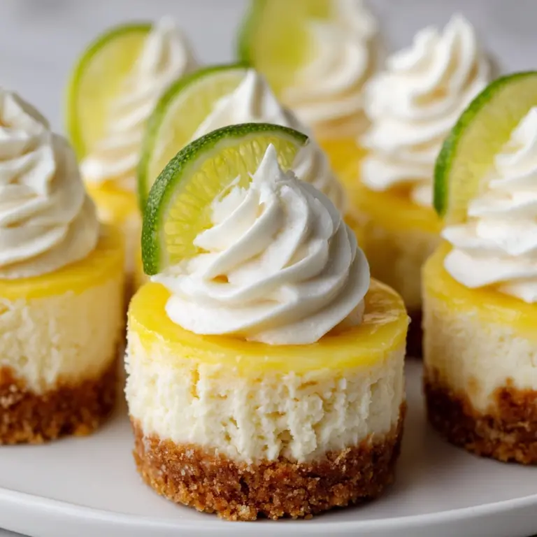 Mini Margarita Cheesecakes Recipe