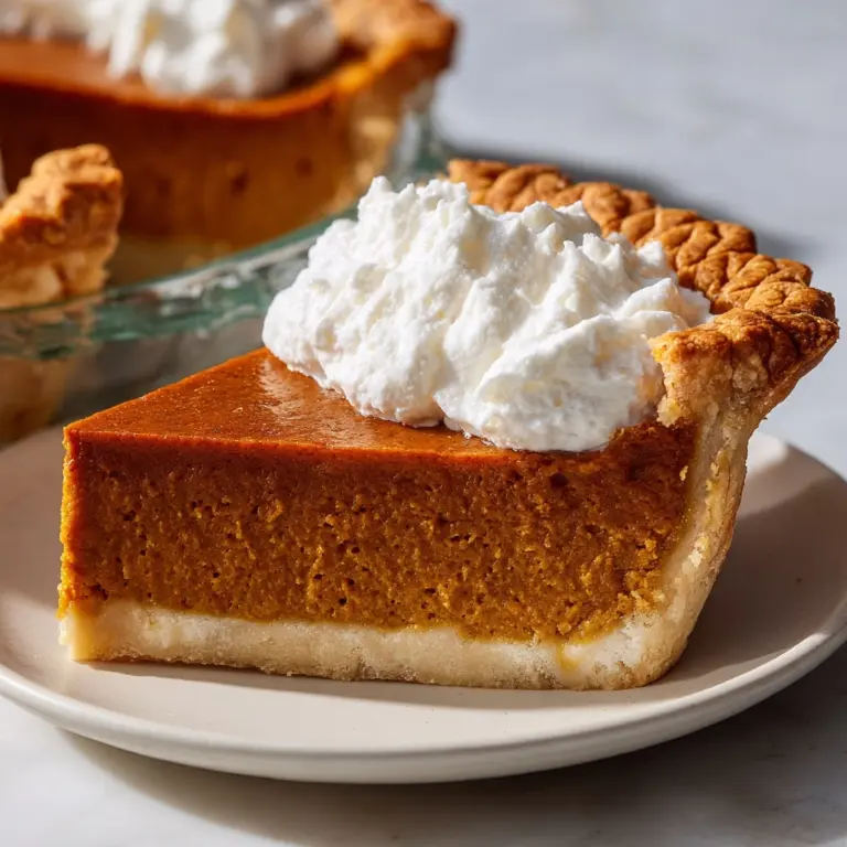 Easy Pumpkin Pie Recipe