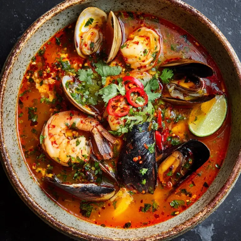 Ultimate Seafood Tom Yum Recipe