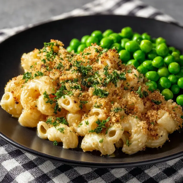 Parmesan Garlic Chicken Mac and Cheese Recipe