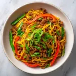 Ground Beef Lo Mein Recipe