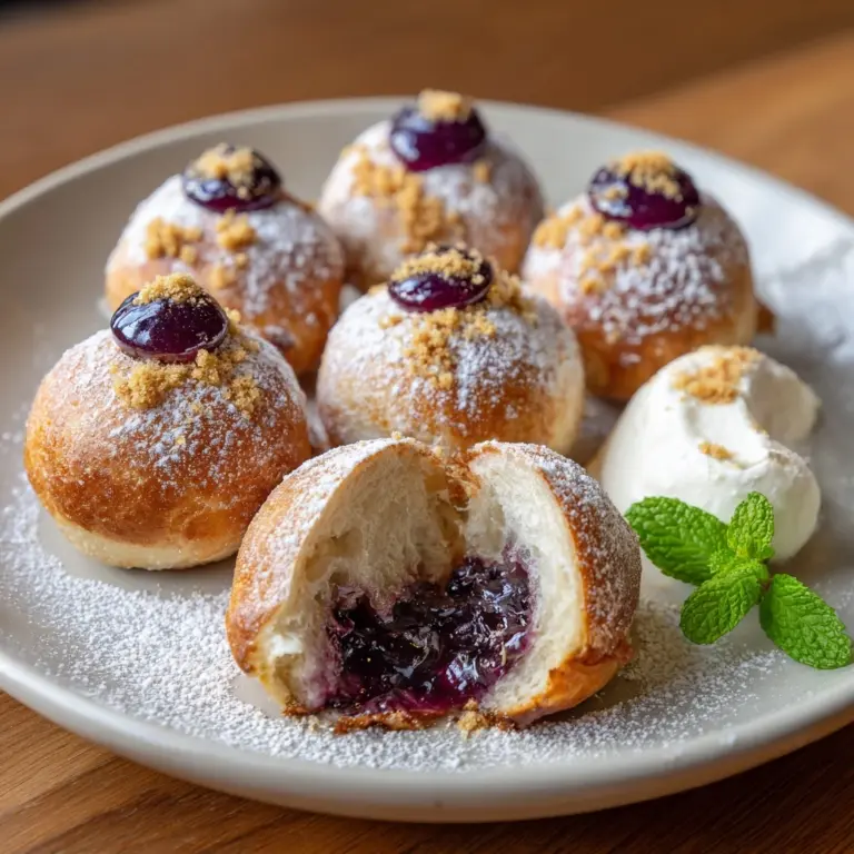 Plum Dumplings with Ricotta Recipe