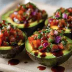 Bruschetta Stuffed Avocado Recipe