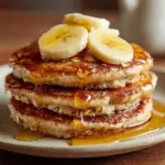 Healthy Banana Oatmeal Pancakes Recipe