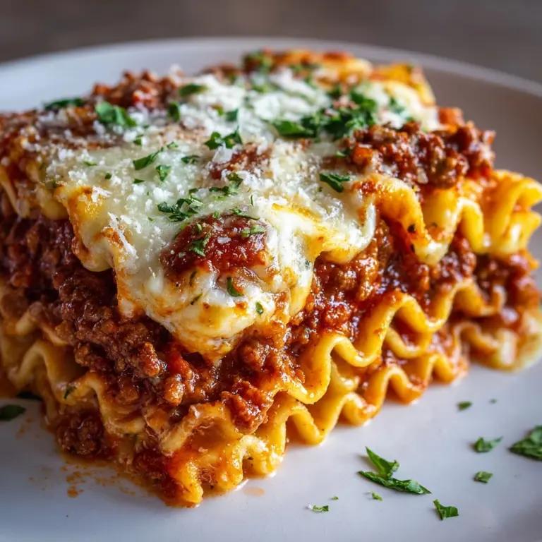 Easy Bow Tie Pasta Lasagna Recipe