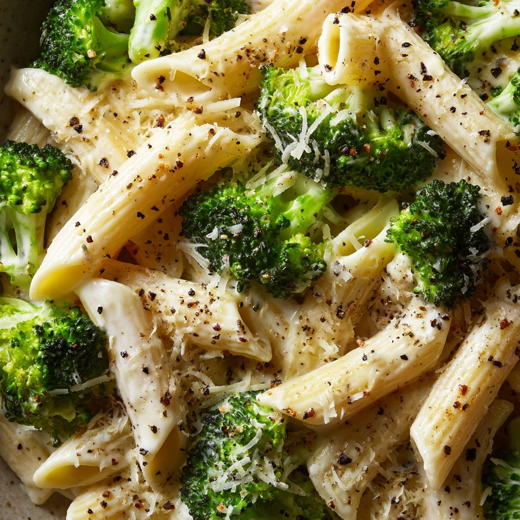 Quick Broccoli Pasta: Creamy & Cheesy Delight Recipe - Recipe Image
