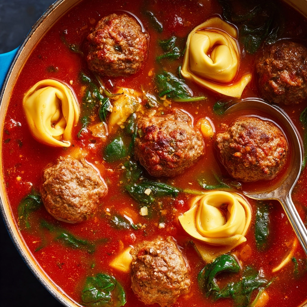 Meatball and Tortellini Soup Recipe