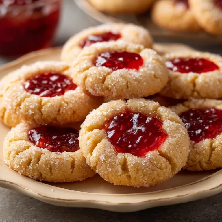 Thumbprint Cookies Recipe