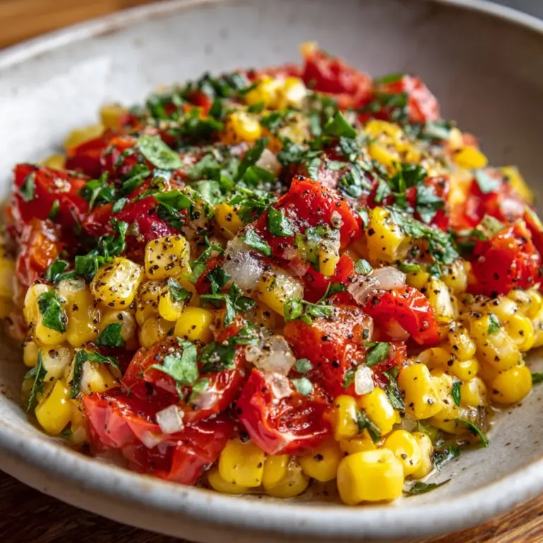 Quick & Easy Summer Corn Medley Recipe