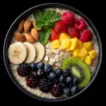 Oatmeal with Fruits and Nuts Recipe