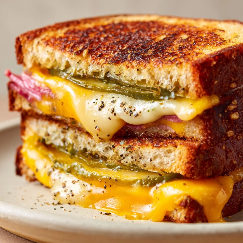 Low-Carb Pickle Sandwich Recipe - Recipe Image