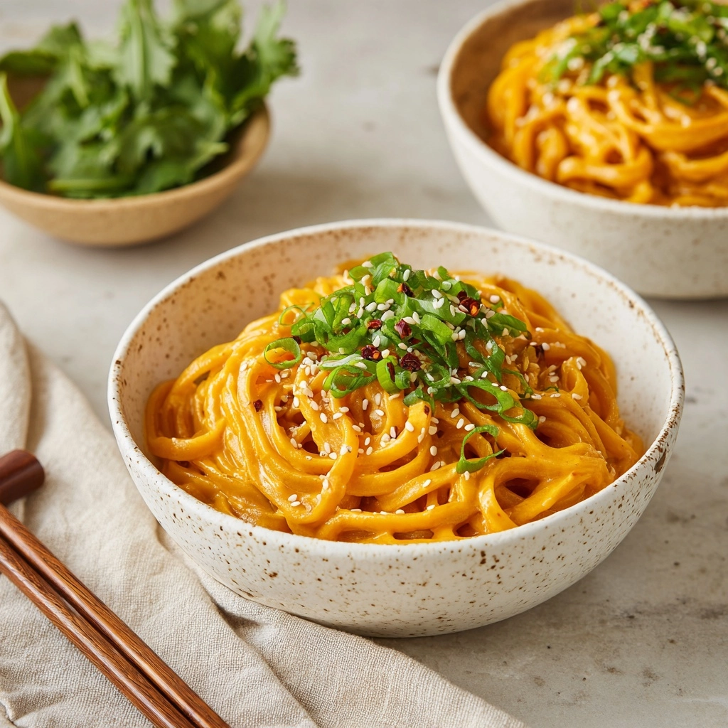 Easy Peanut Butter Ramen Noodles Recipe - Recipe Image