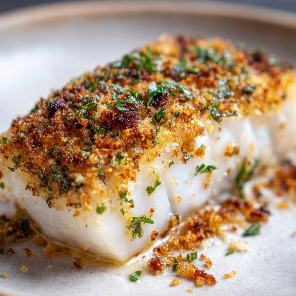 Parmesan Crusted Cod Recipe - Recipe Image