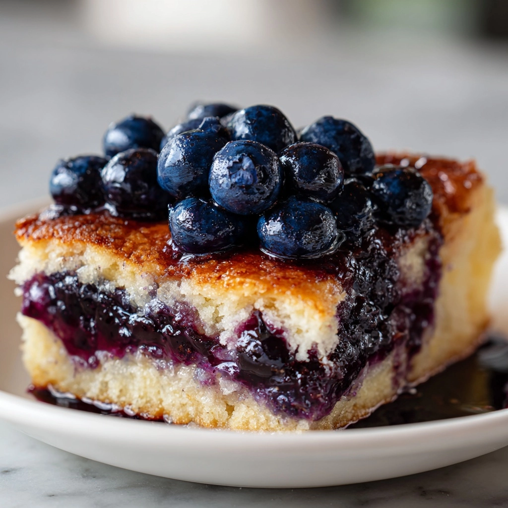 Blueberry Cream Cheese Dump Cake Recipe - Recipe Image
