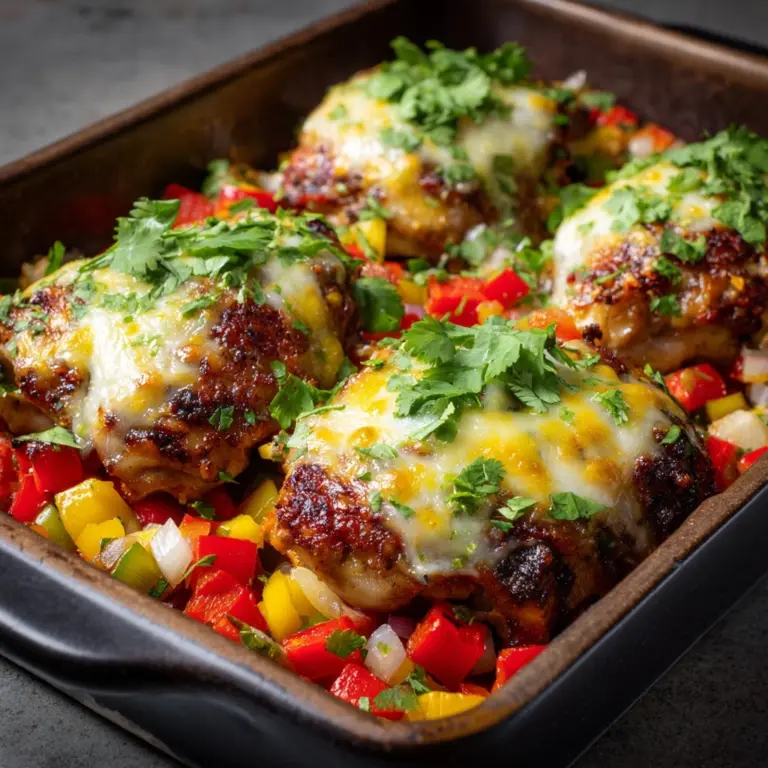 Fajita Stuffed Chicken Recipe