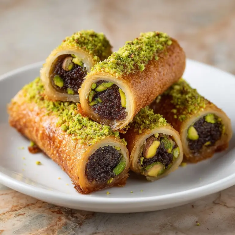 Pistachio Cannoli Recipe