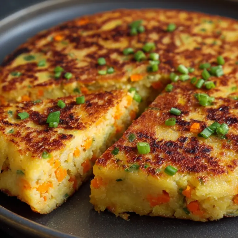 Cheesy Vegetable Fritters Recipe