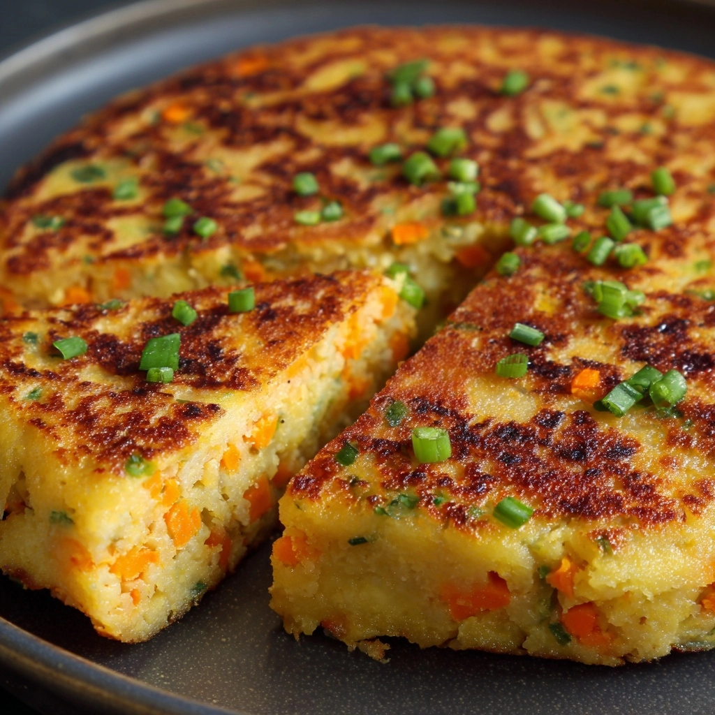 Cheesy Vegetable Fritters Recipe