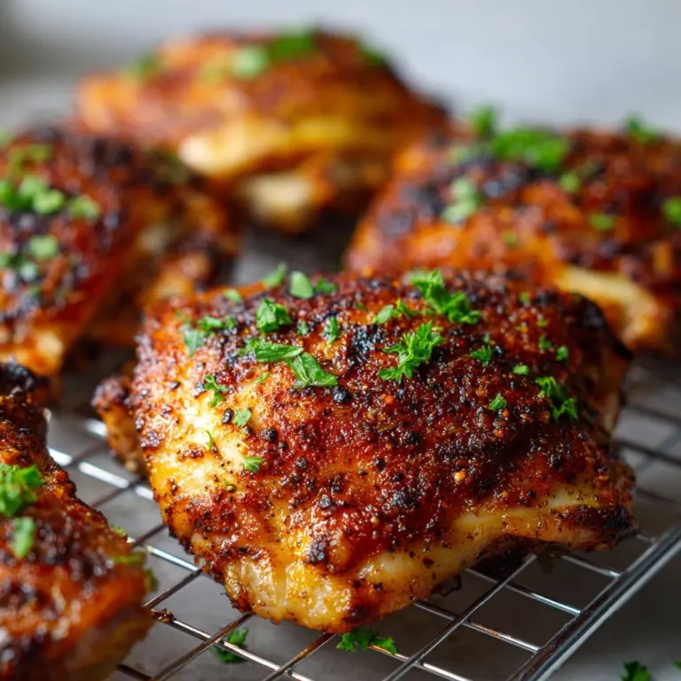 Air Fryer Chicken Thighs Recipe