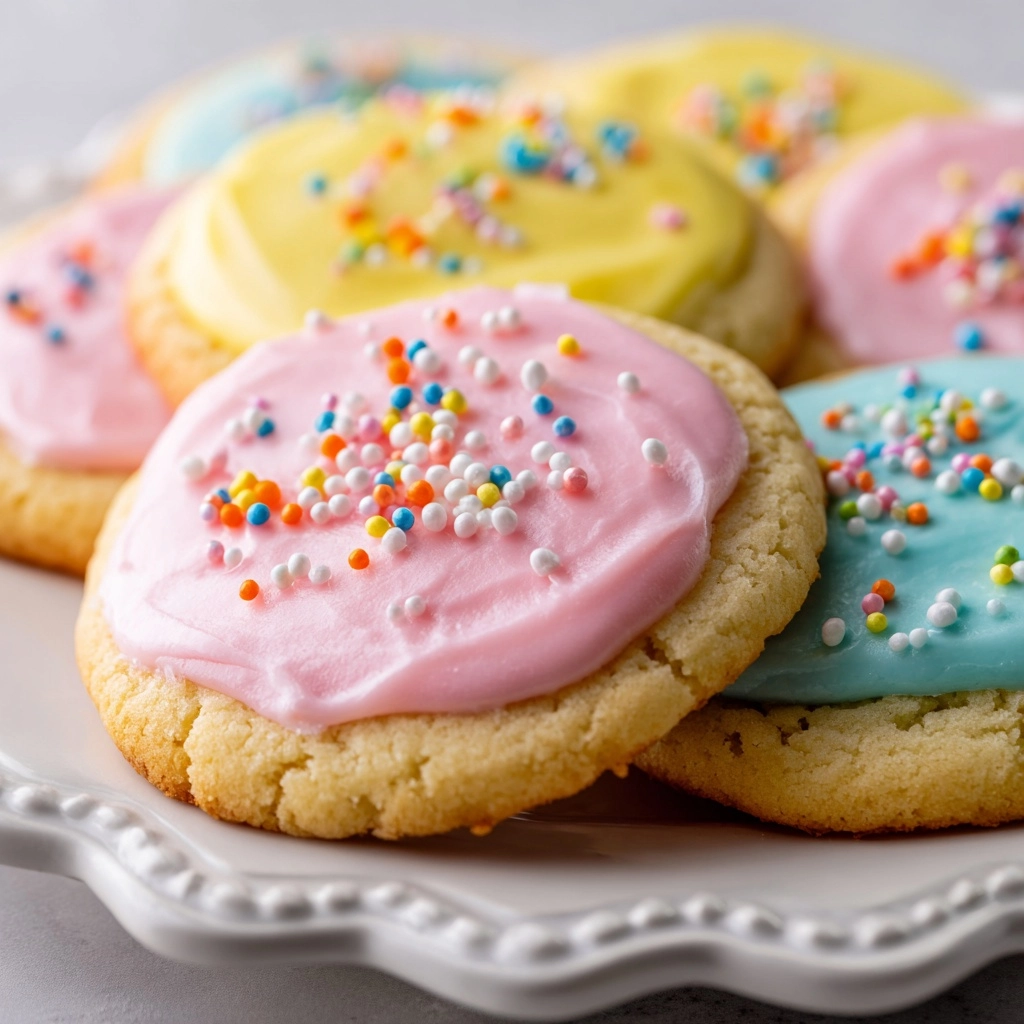 Easter Egg Sugar Cookies Recipe - Recipe Image