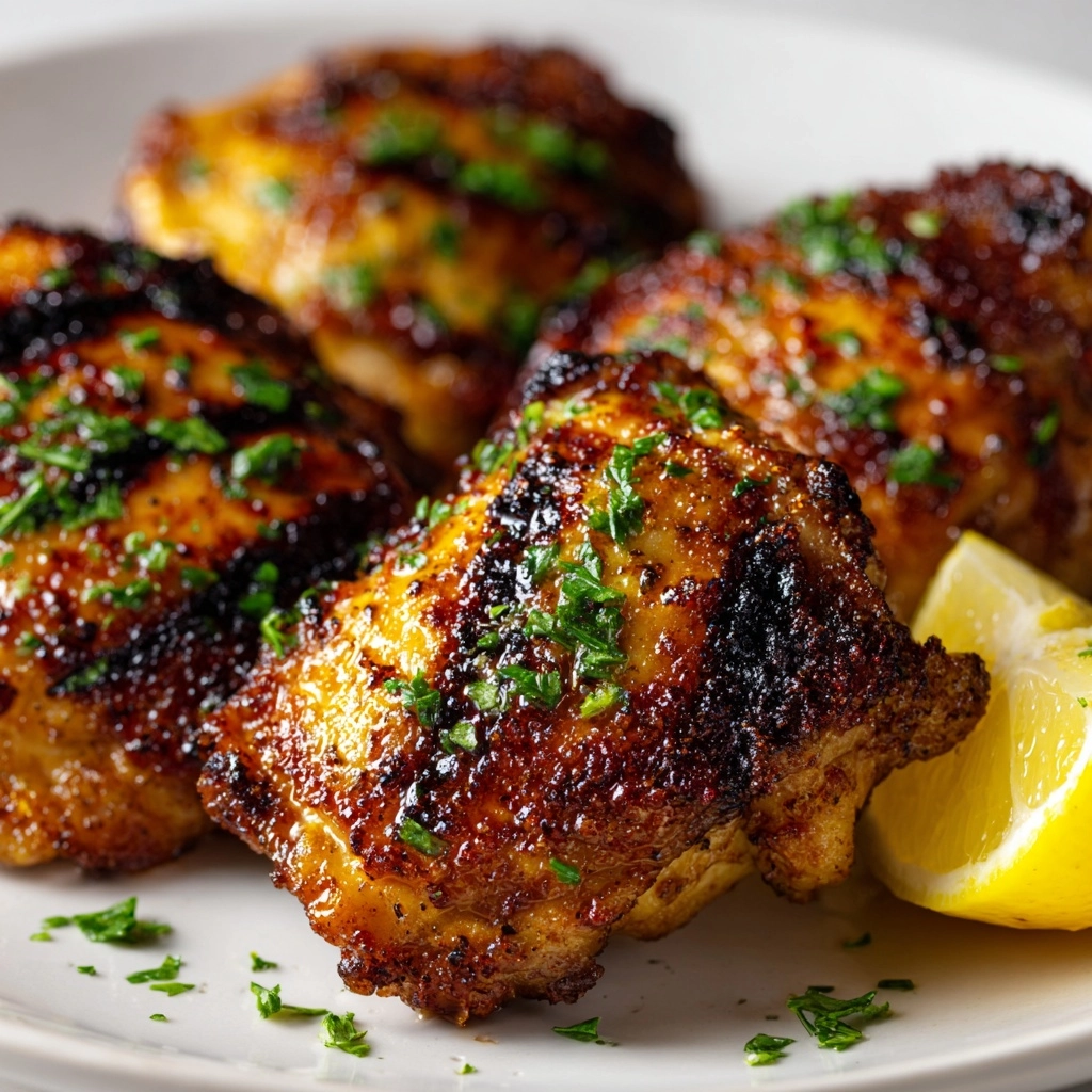 Juicy Grilled Chicken Thighs Recipe