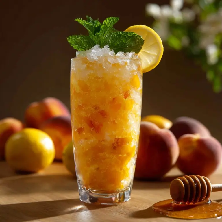 Frozen Peach Lemonade: The Ultimate Summer Refreshment Recipe
