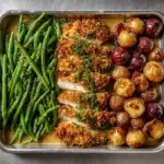 Parmesan Crusted Chicken Sheet Pan Recipe