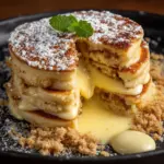 Fluffy Pancakes with Homemade Custard Filling Recipe