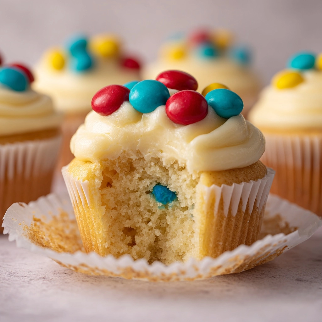 M&M Cupcakes Recipe