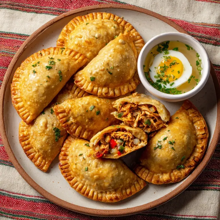 Chicken Empanadas (Golden, Flaky Pastries) Recipe