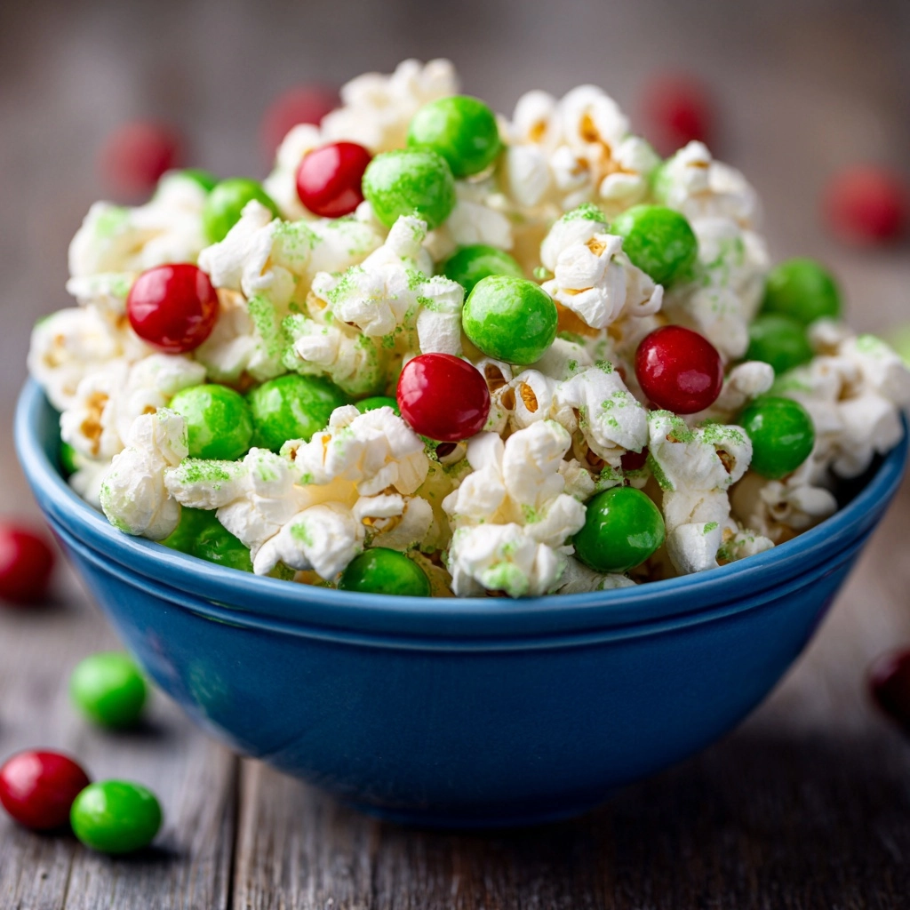 Grinch Popcorn Recipe - Recipe Image
