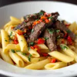 One-Pot Zesty Steak Pasta Recipe