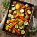 Roasted Potatoes, Carrots, and Zucchini Recipe