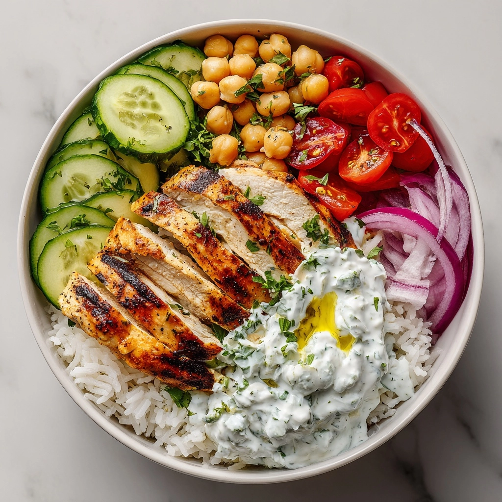 Mediterranean Chicken & Rice Bowls Recipe
