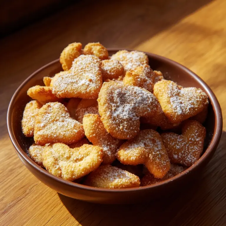 French Toast Churro Bites in Heart Shapes Recipe
