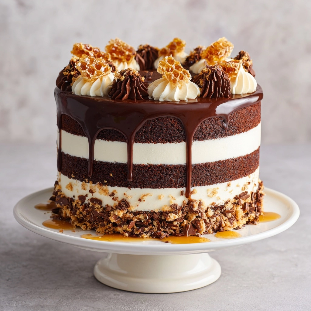 Chocolate Honey Cake – Spartak Recipe - Recipe Image